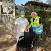 Unicoop - Una carrozzina in dono dai volontari della Misericordia