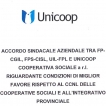 Unicoop - Applicazione del nuovo Accordo Sindacale Aziendale